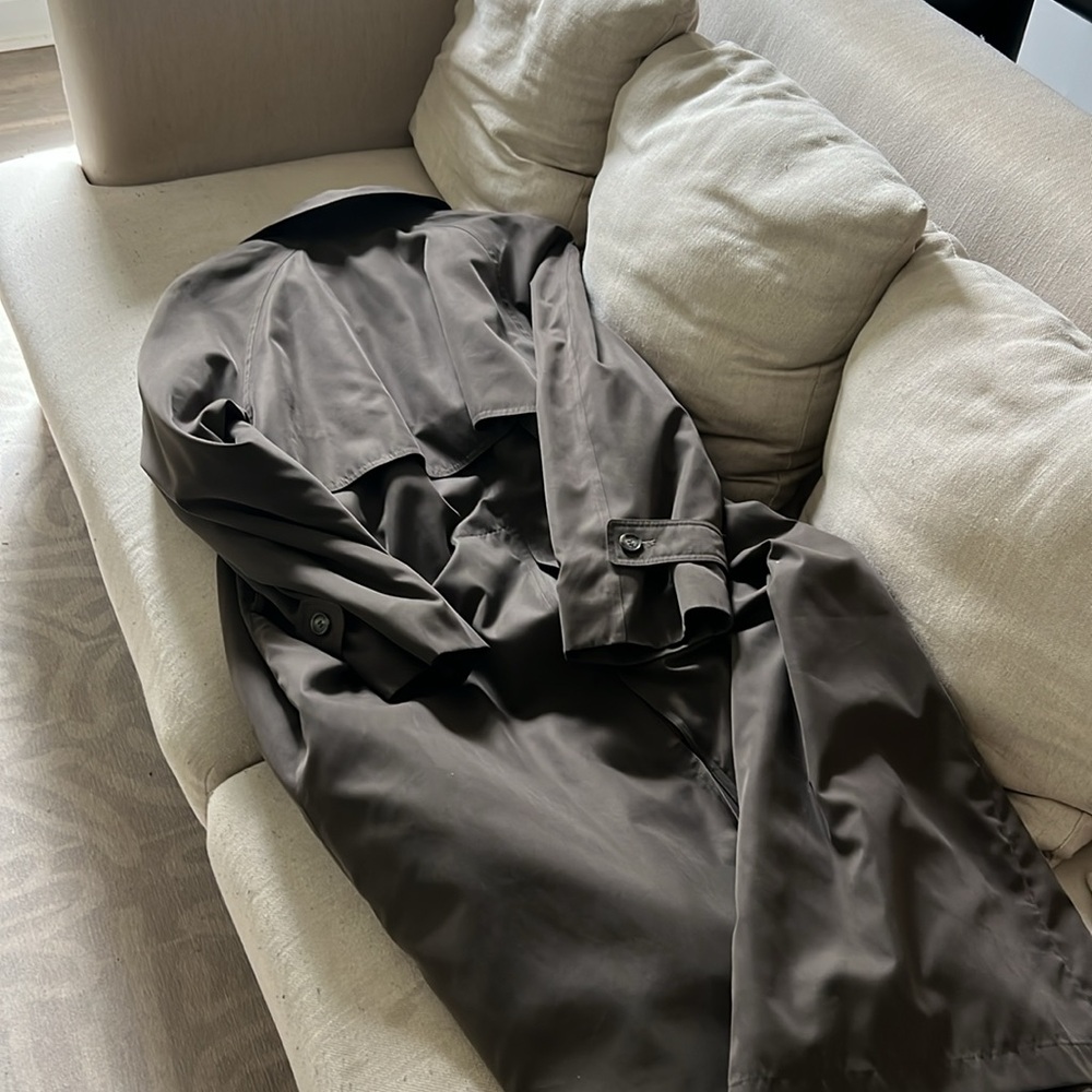 Classic Taupe Trench Coat *w/ 2 free gifted trenches* - Picture 13 of 17